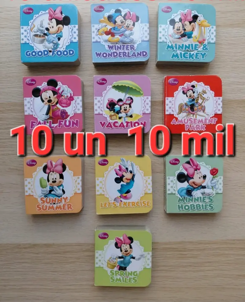 Set de 10 libros ingles infantiles Disney - 1