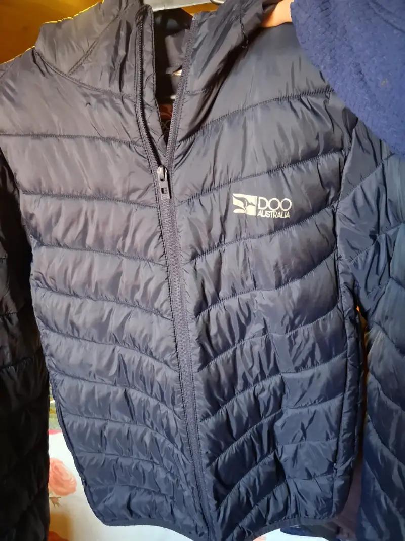Chaqueta acolchada azul marino Doo Australia - 1