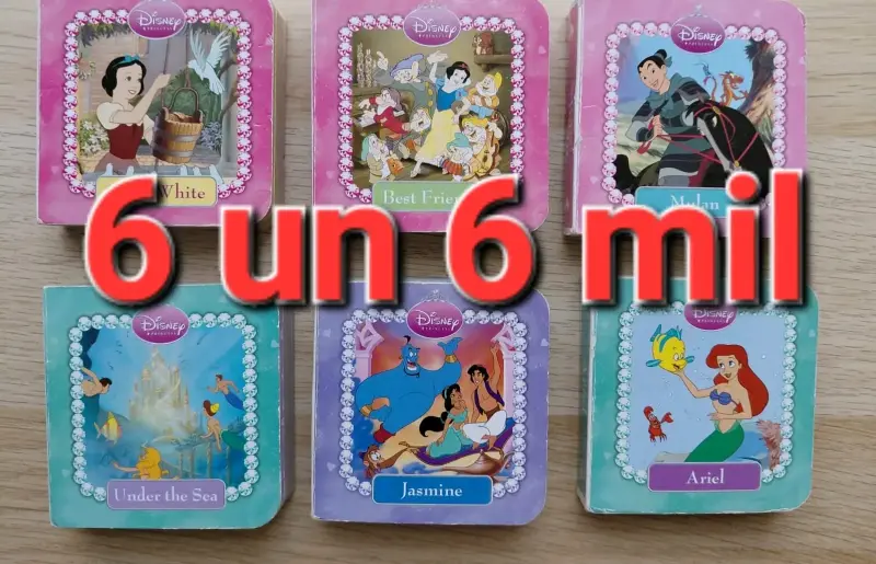 Set de libros ingles Disney para niños - 1