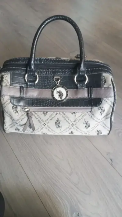 Bolso estampado en tonos oscuros - miniatura 1