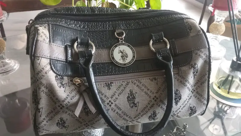 Bolso estampado en tonos oscuros - 3