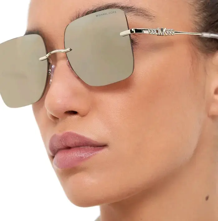 Lentes de sol Michael Kors dorados - 5