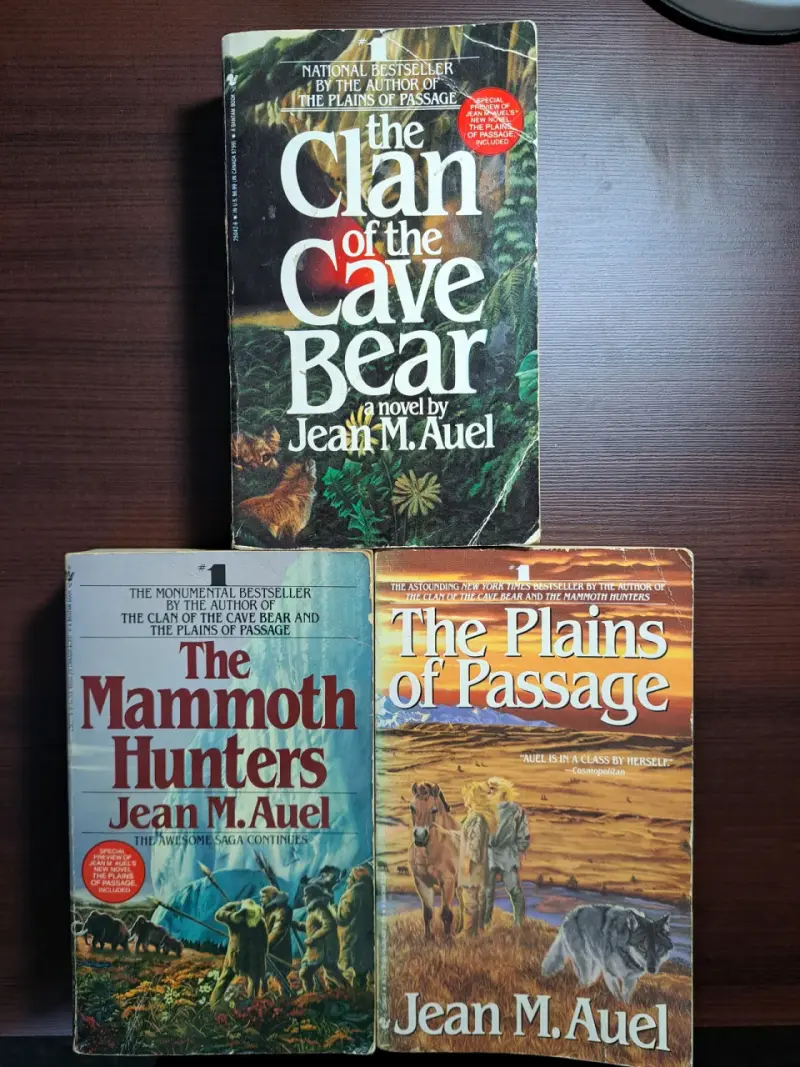 Libros serie "The Earth's Children" Jean M. Auel - 2