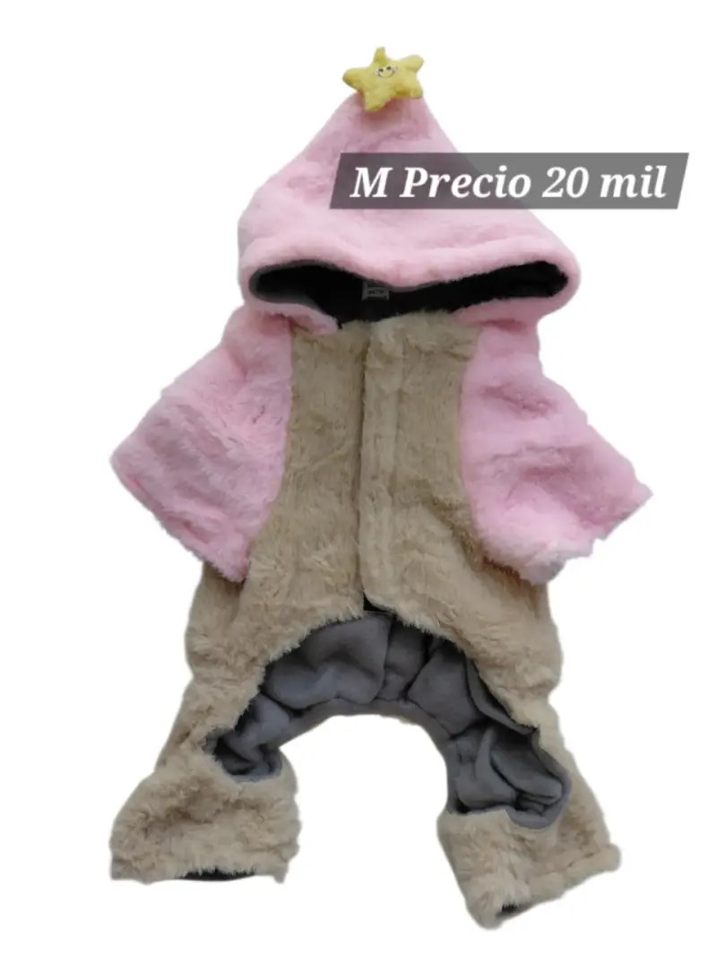 Ropa para mascotas con capucha T M - 2