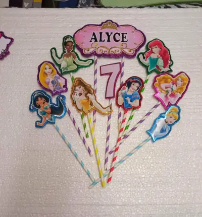 Topper de tortas personalizadas - miniatura 2