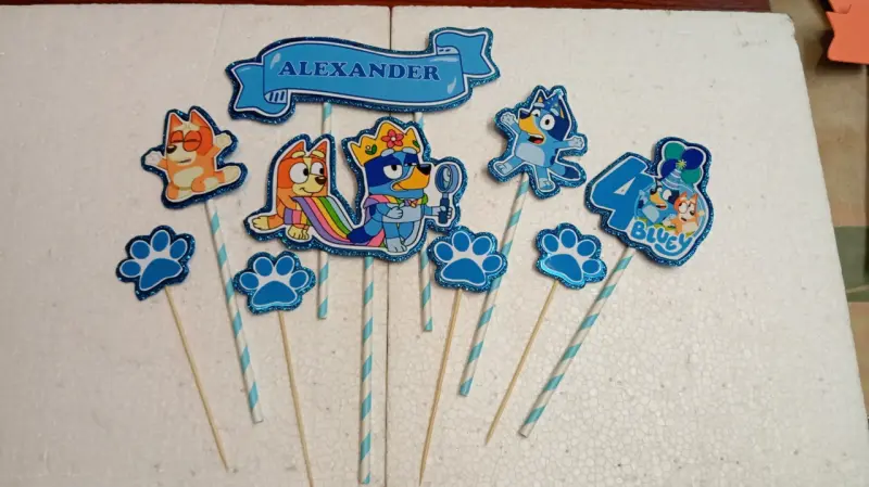 Topper de tortas personalizadas - 3