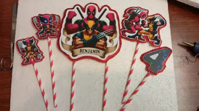 Topper de tortas personalizadas - miniatura 6