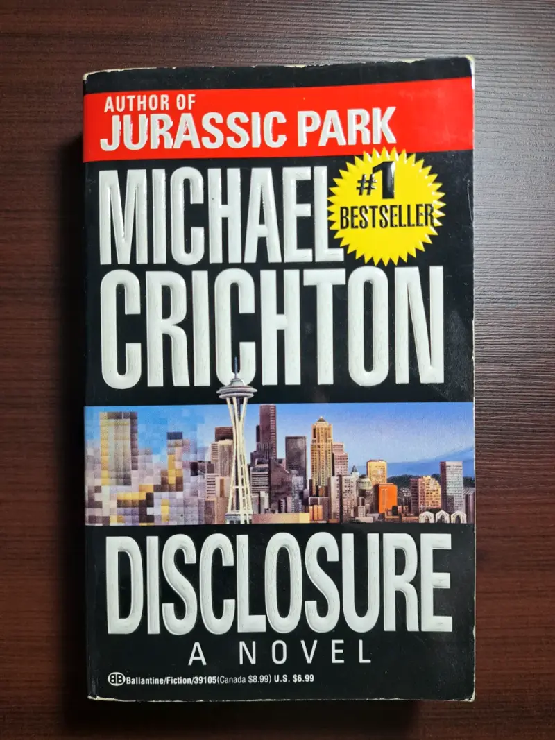 Libro 'Disclosure' de Michael Crichton - 1