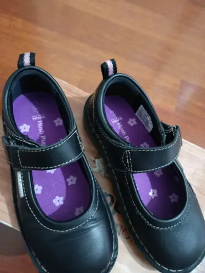 Zapatos negros con velcro - miniatura 1