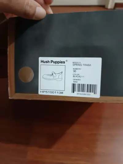 Zapatos negros con velcro - miniatura 2