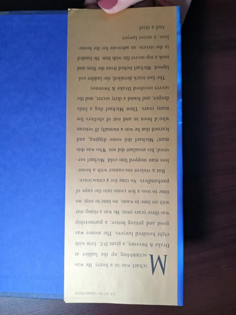 Libro "The Street Lawyer" de John Grisham - 2