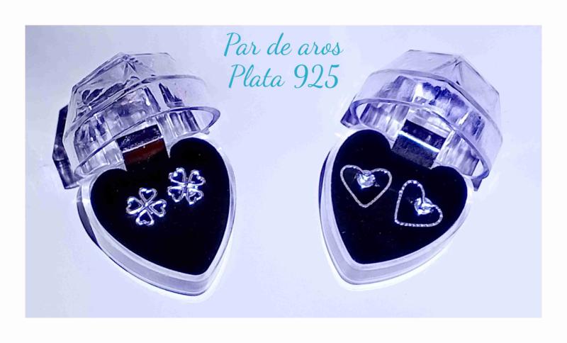 Par de aros Plata 925 - 2