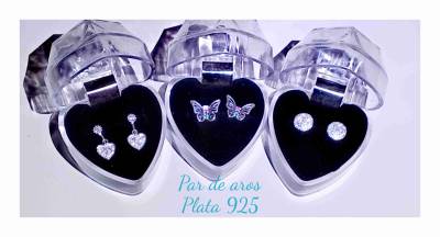 Par de aros Plata 925 - miniatura 3
