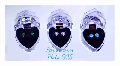 Par de aros Plata 925 - miniatura 5