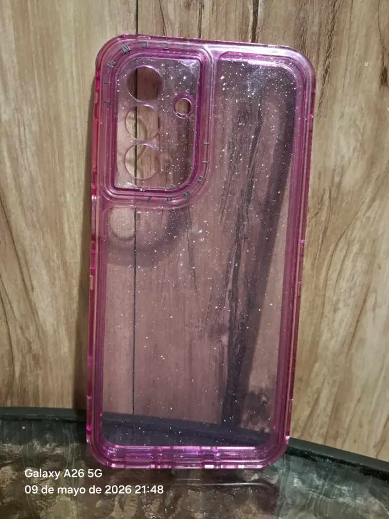 Carcasa rosa Galaxy A26 5G