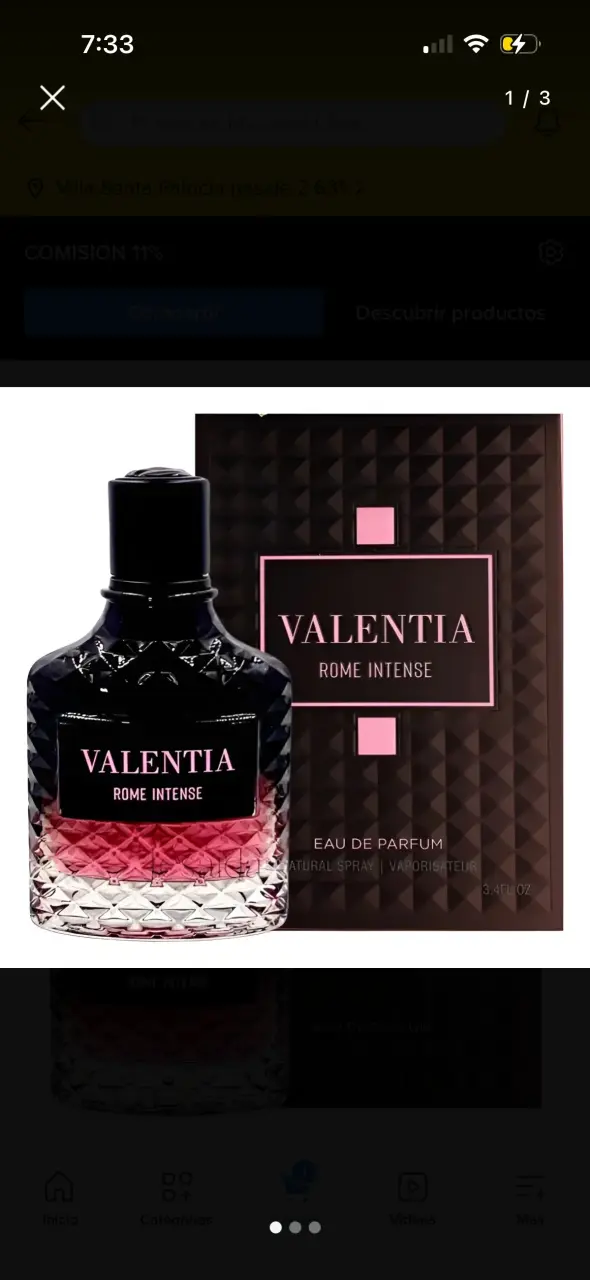 Perfume Valentia Rome Intense