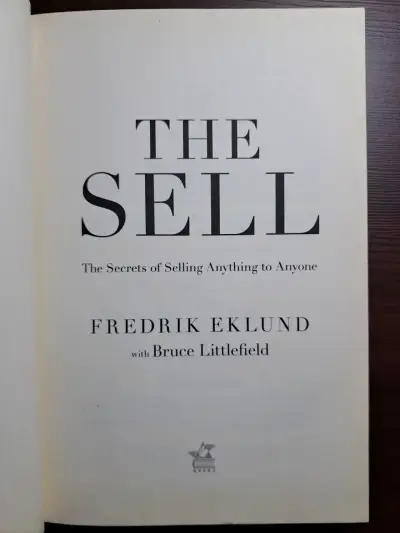 Libro "The Sell" tapa dura de Fredrik Eklund - miniatura 1