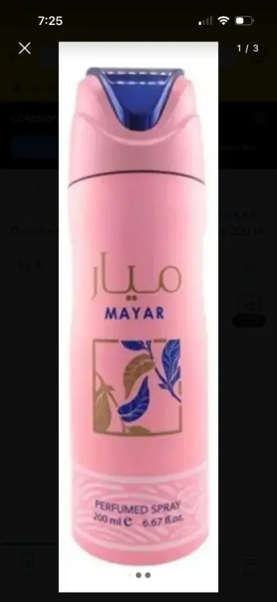 Spray perfumado Mayar 200ml - miniatura 2
