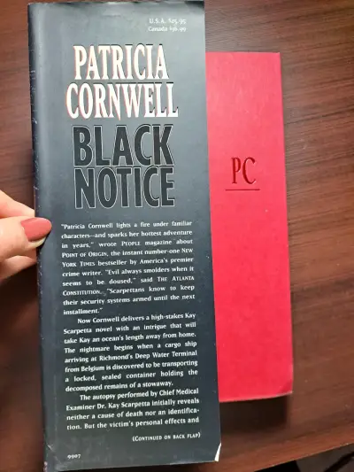 Libro "Black Notice" de Patricia Cornwell - miniatura 2