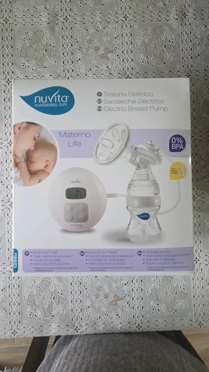 Sacaleche Eléctrico Nuvita Materno Life - 1