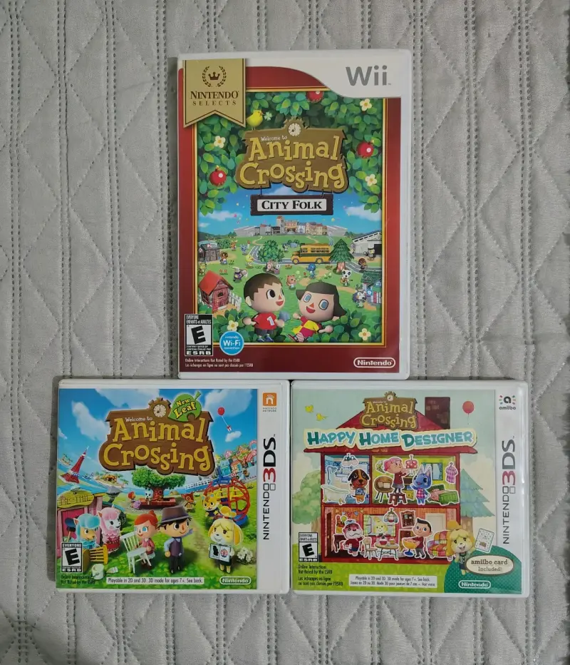 Lote de juegos Animal Crossing - 1