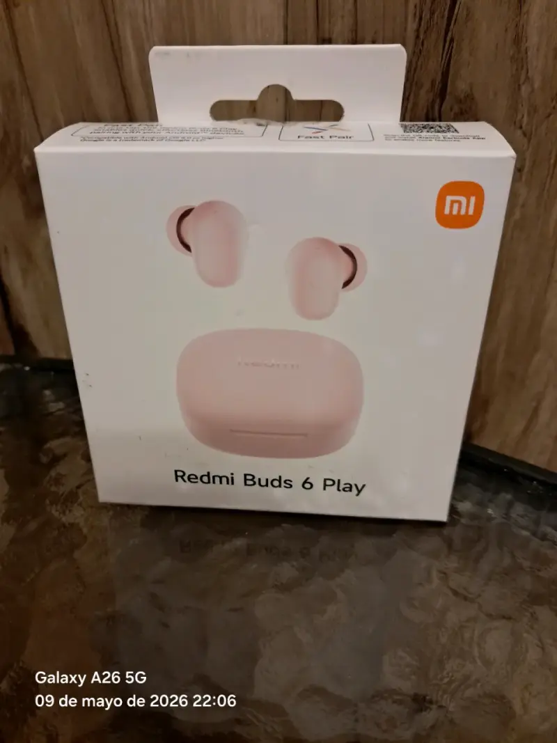 Auriculares Redmi Buds 6 Play Rosados