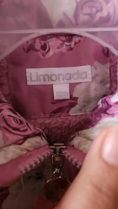 Chaqueta floral infantil rosa - miniatura 2