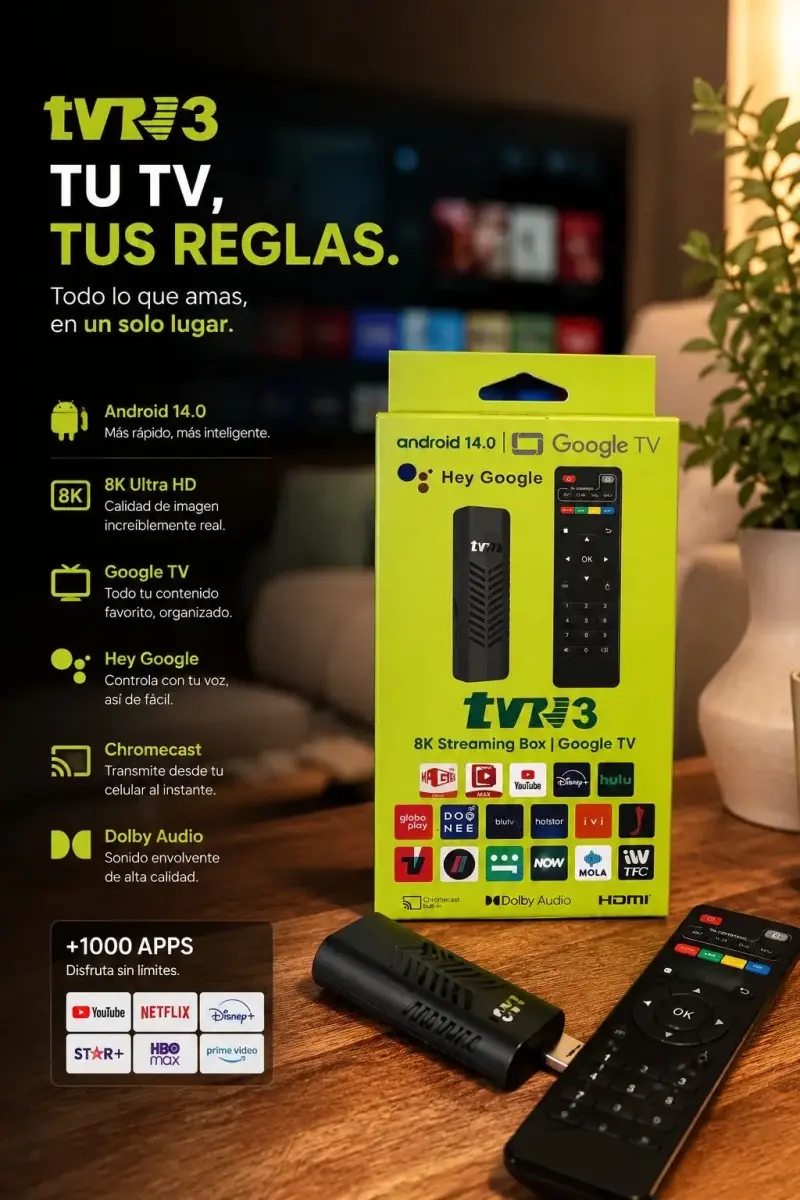 TVR3 Google TV Box 8K - 2