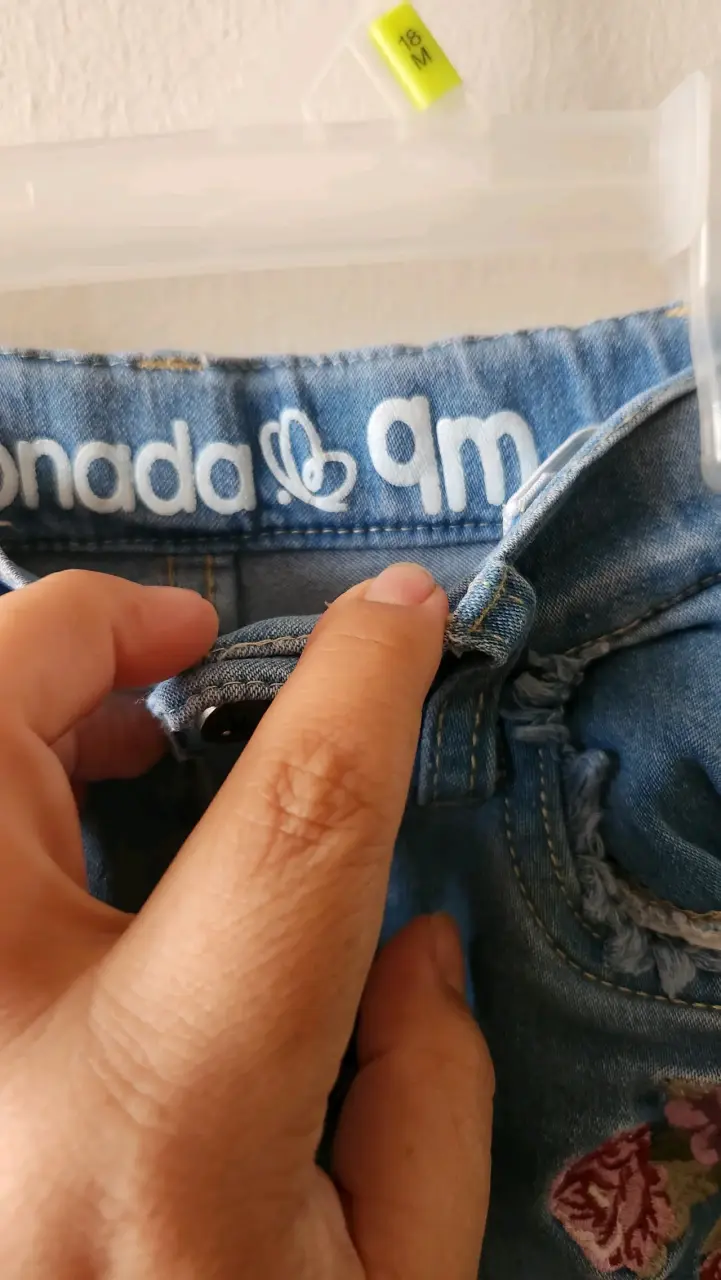 Shorts de mezclilla bordados - 2