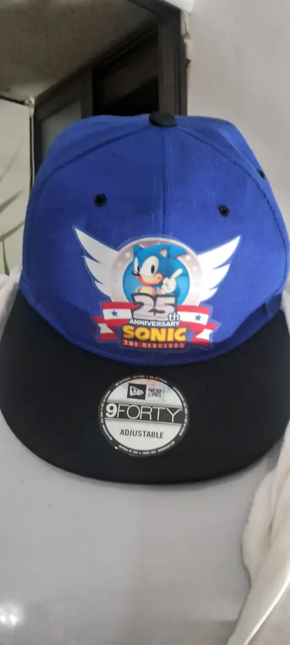 Gorra azul aniversario Sonic - 1