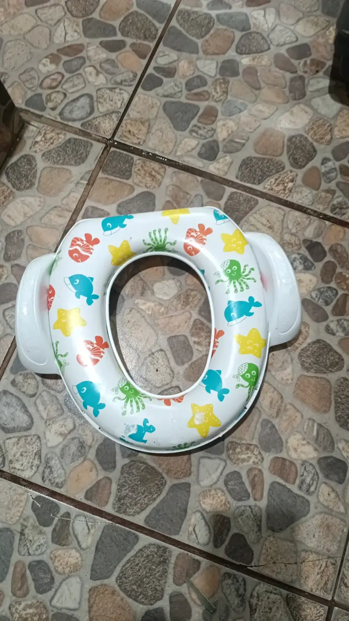 Asiento reductor de baño infantil