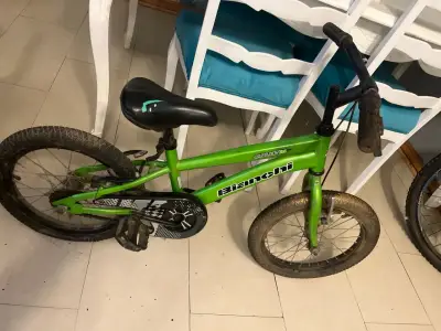 Bicicleta infantil Bianchi verde - miniatura 2