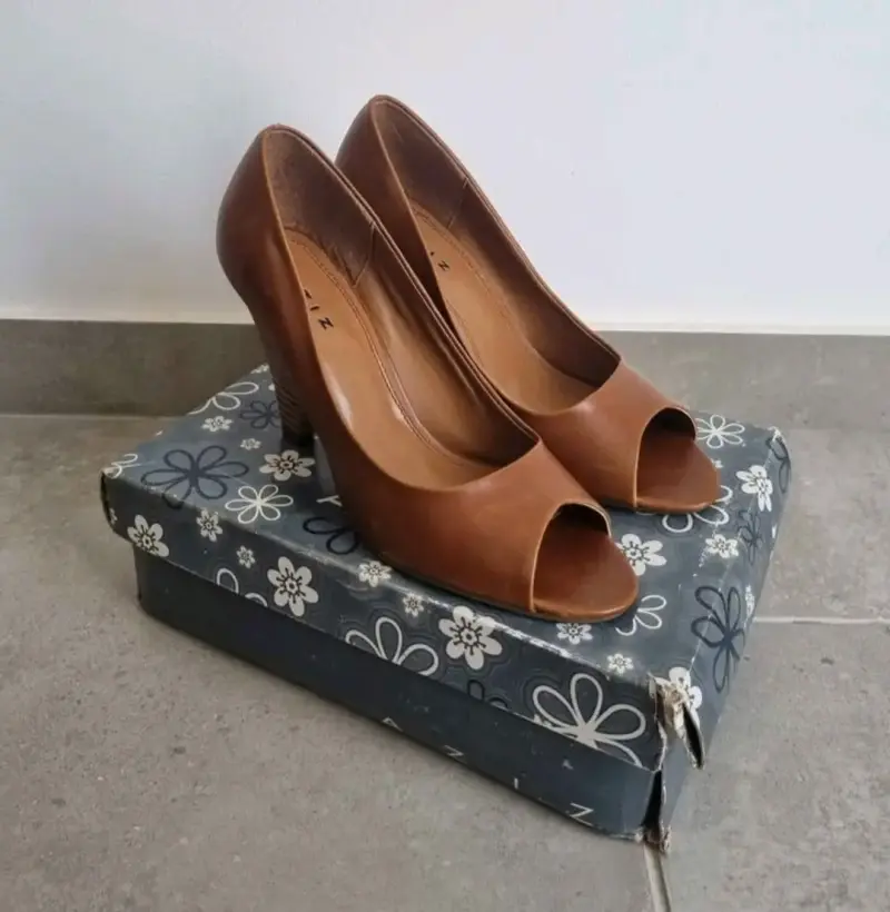 Zapatos color camel - 1