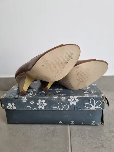 Zapatos color camel - miniatura 3