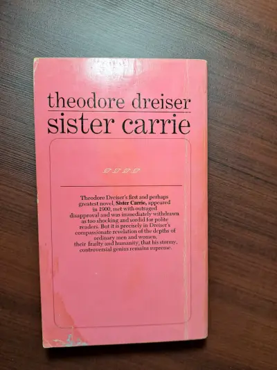 Libro 'Sister Carrie' de Theodore Dreiser - miniatura 2