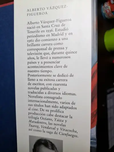Libro 'Ciudadano Max' de Alberto Vázquez-Figueroa - miniatura 3