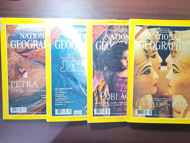 Revistas National Geographic 1998 - 4