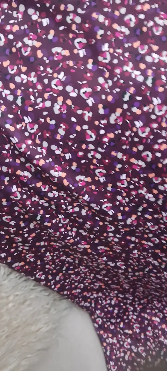 Valzas deportivas florales en tonos morados - 2