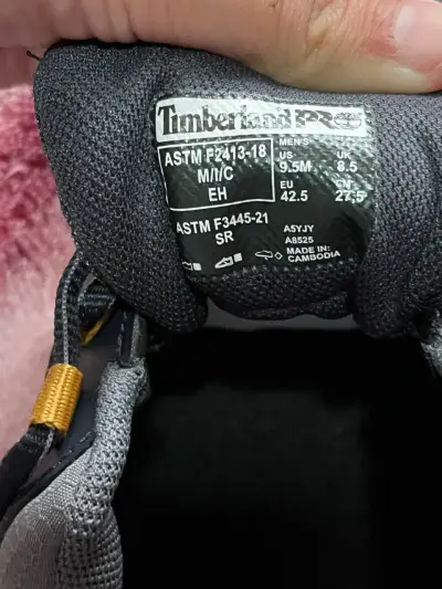 Zapatillas negras Timberland - miniatura 6