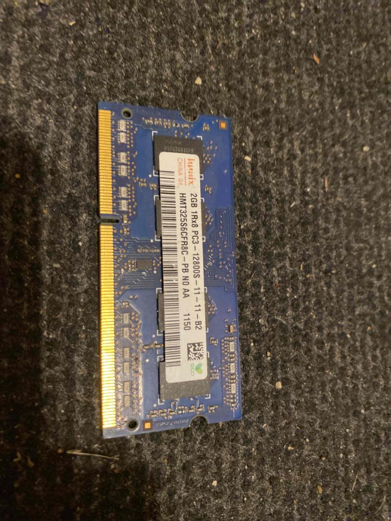 Memoria RAM 2GB PC3-12800S