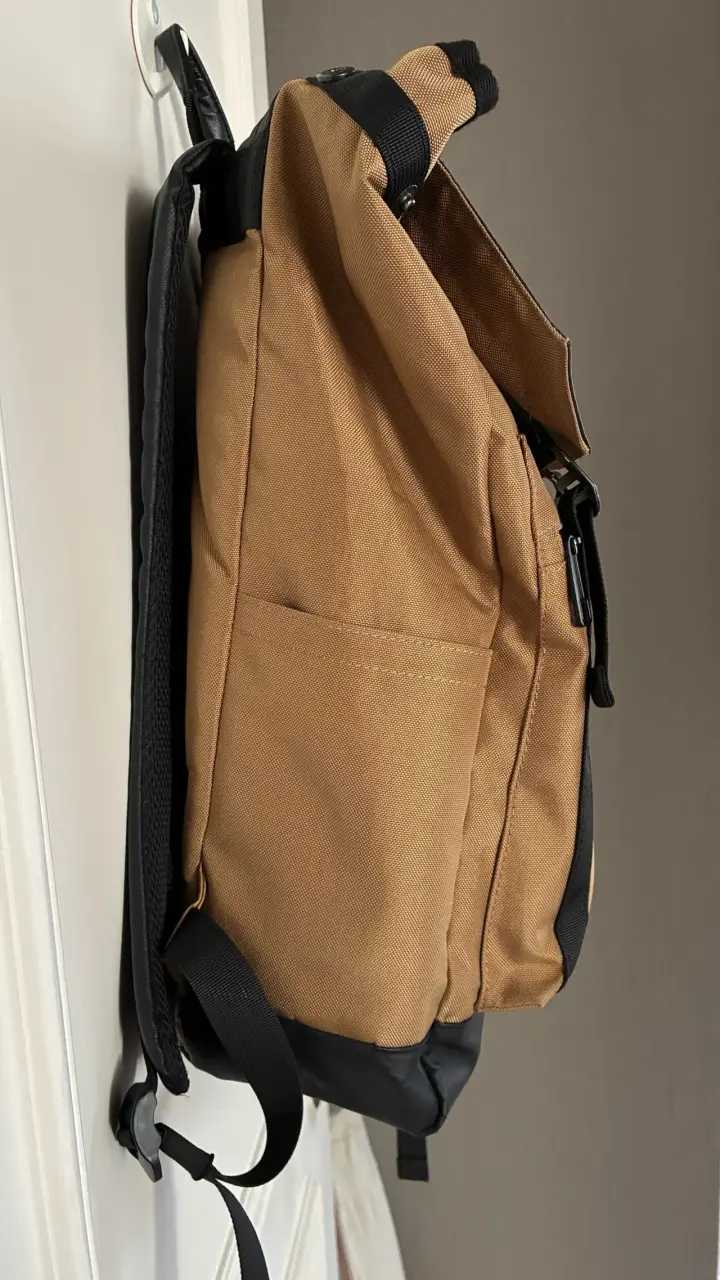 Mochila beige y negra Zucca - 3