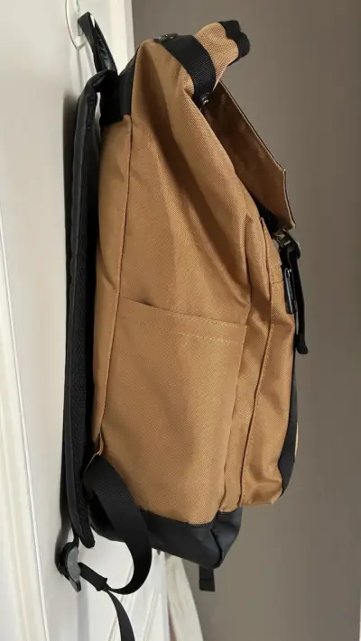 Mochila beige y negra Zucca - miniatura 3