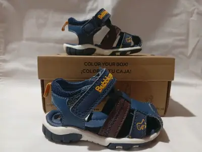 Sandalias infantiles azul marca Bubblegummers - miniatura 2