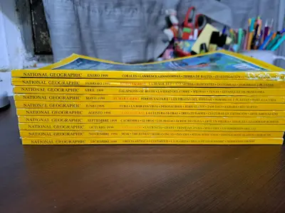 10 Revistas National Geographic 1999 - miniatura 1