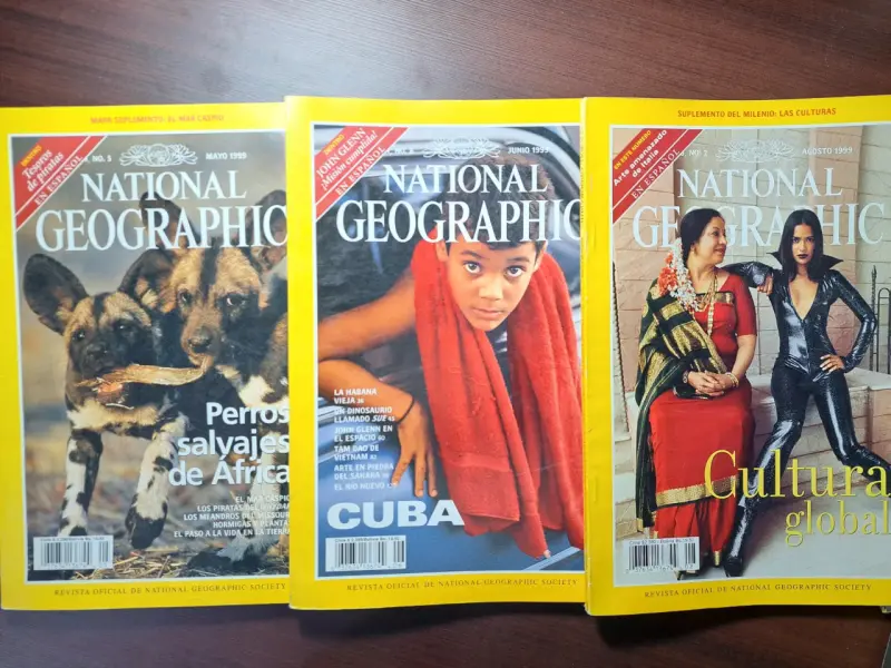 10 Revistas National Geographic 1999 - 3