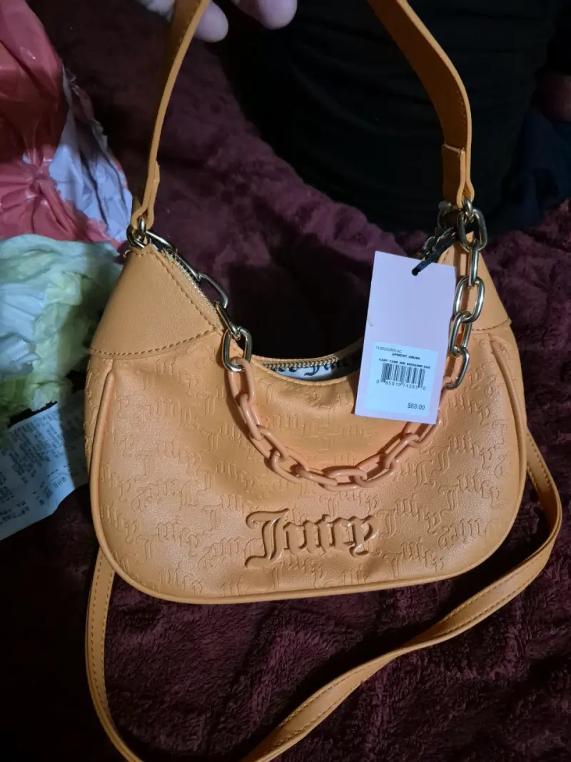 Cartera naranja Juicy Couture - 1