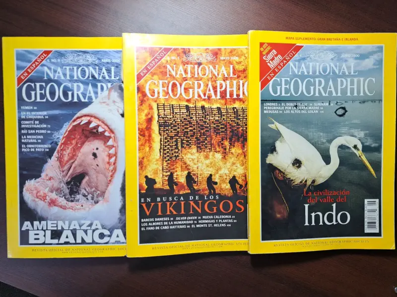 Revistas National Geographic año 2000 - 3