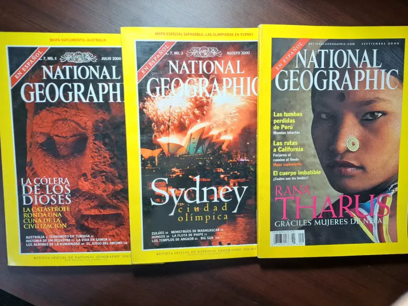 Revistas National Geographic año 2000 - 4