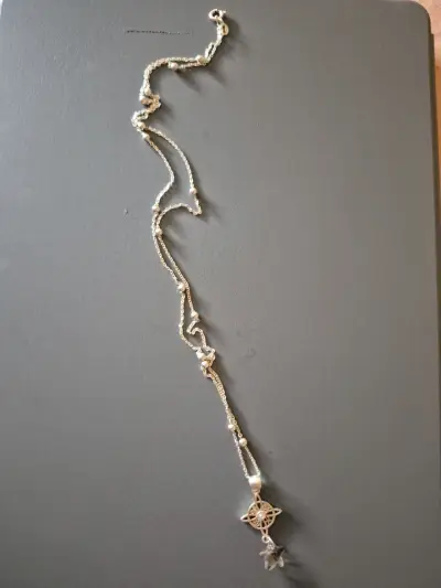 Aros plateados grandes - miniatura 2