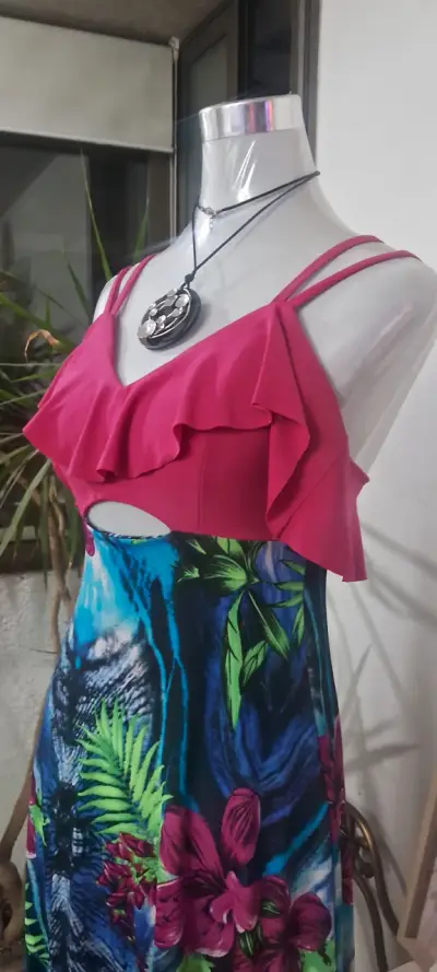 Vestido veraniego con estampado floral  Capimo - miniatura 2